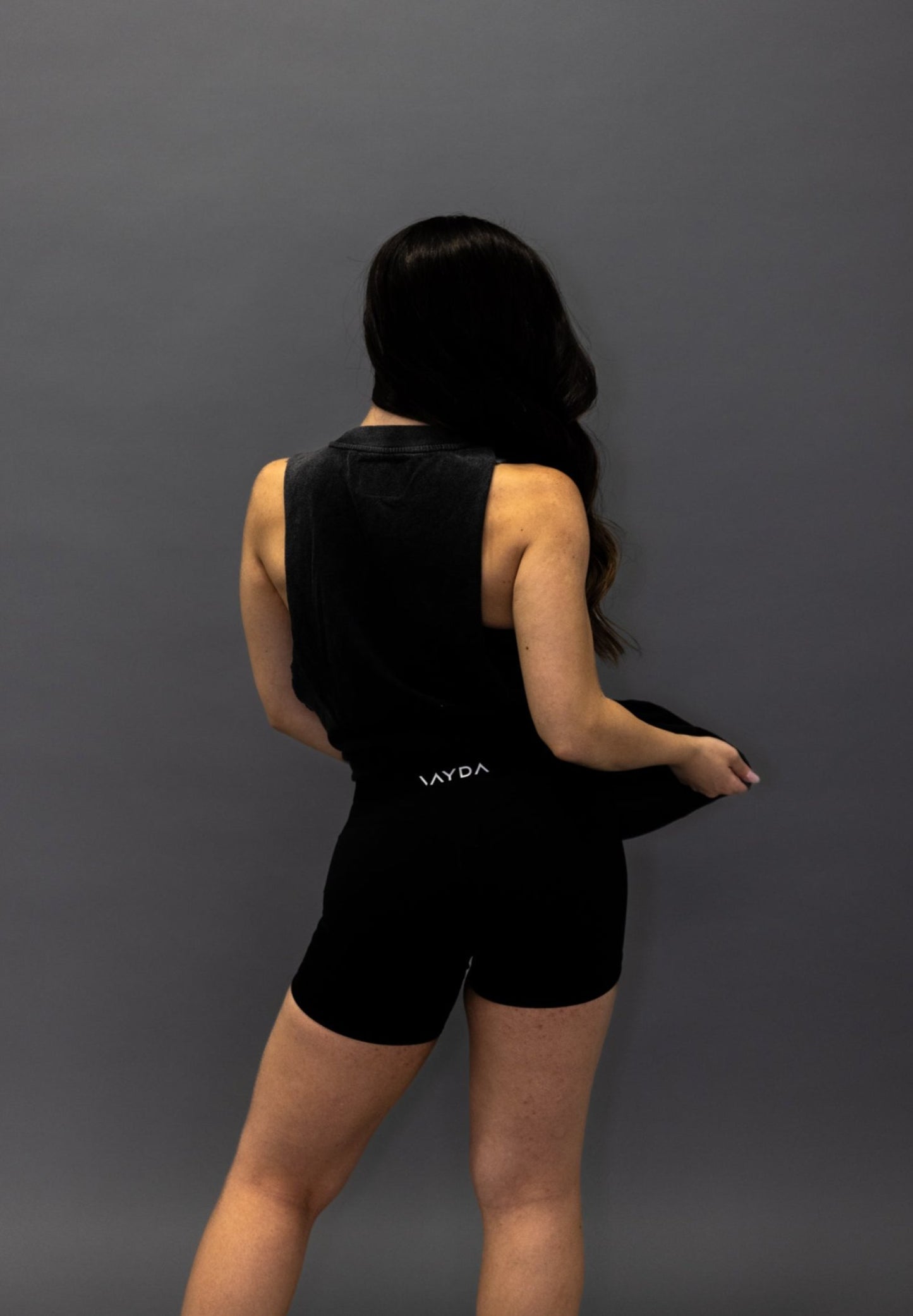 DARK CONVENT TANK TEE VINTAGE BLACK