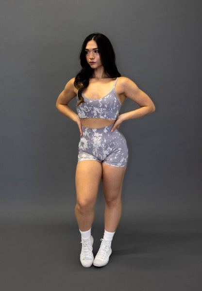 GREY CAMO PERFORMANCE BRA