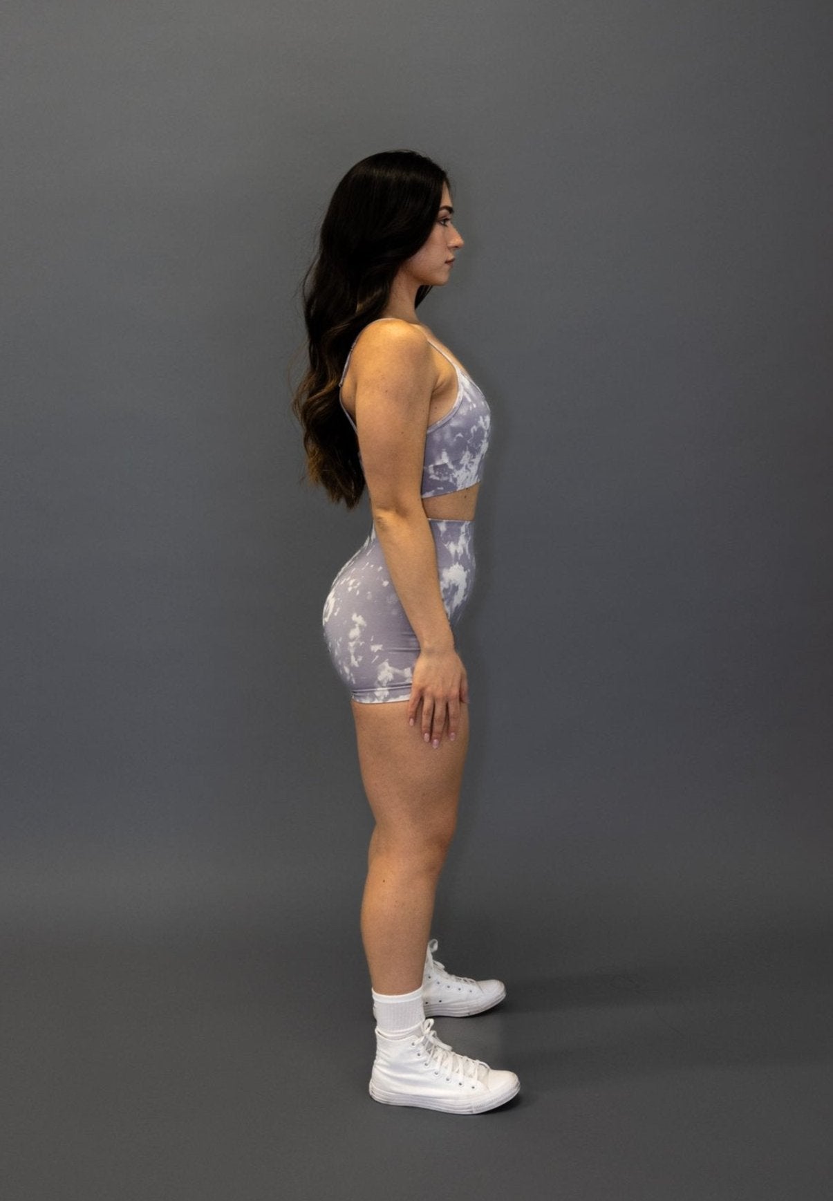 GREY CAMO PERFORMANCE BRA