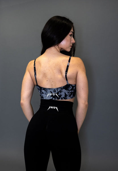 BLACK CAMO PERFORMANCE BRA