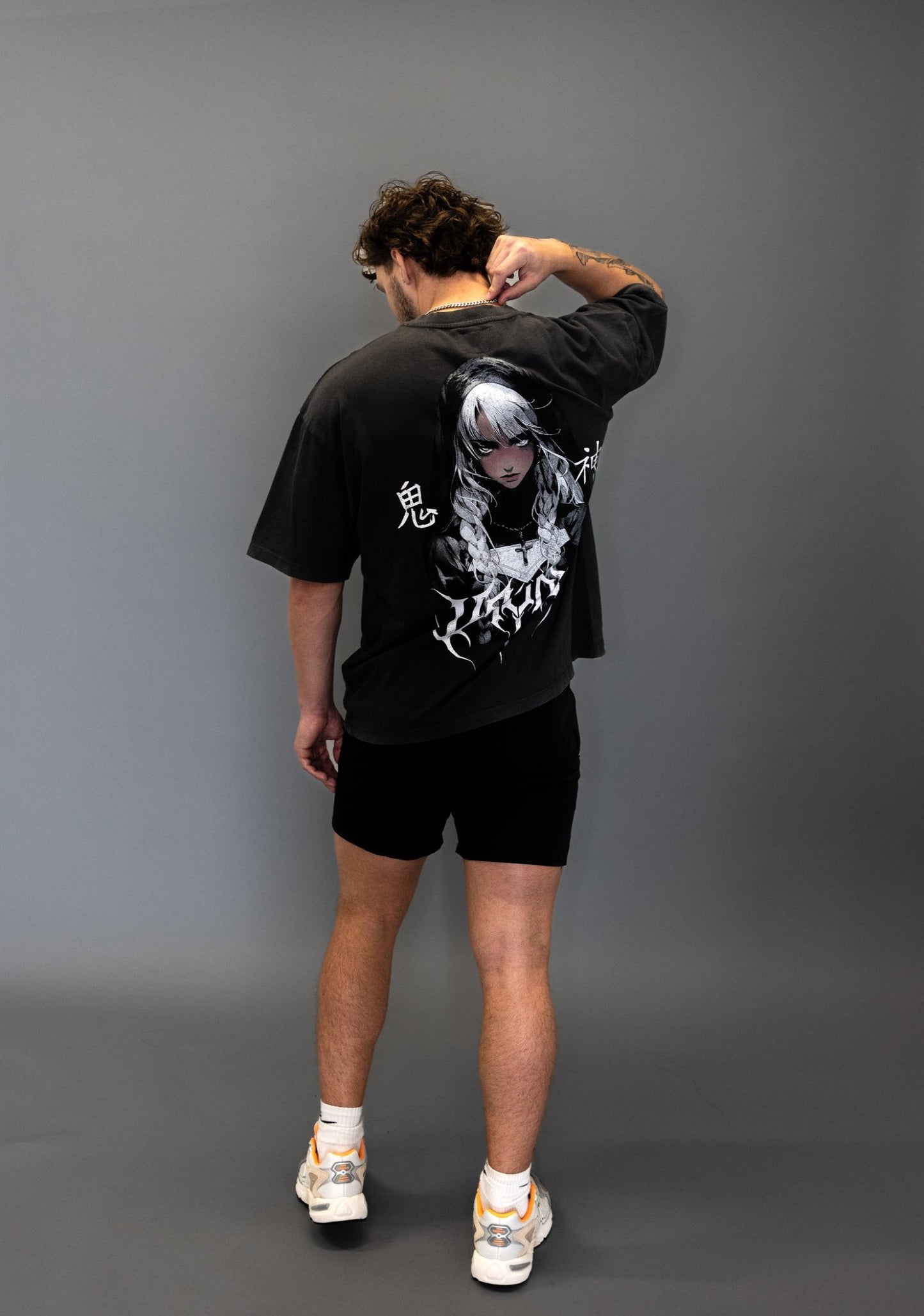 DARK CONVENT OVERSIZED TEE VINTAGE BLACK