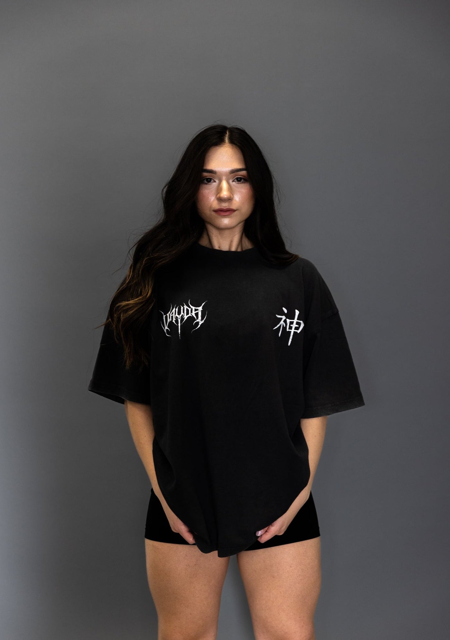 DARK CONVENT OVERSIZED TEE VINTAGE BLACK