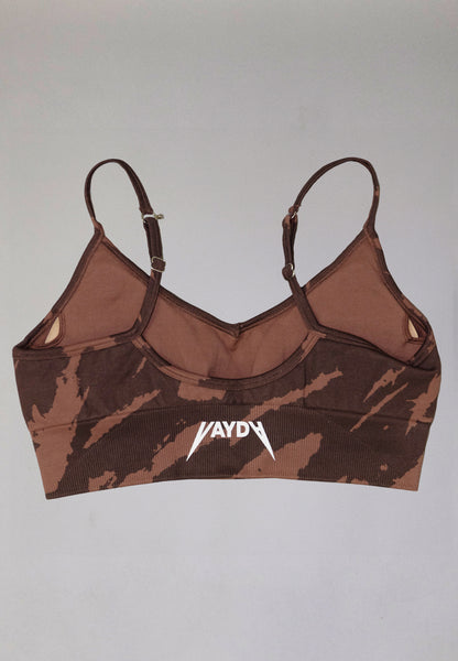 BROWN CAMO PERFORMANCE BRA