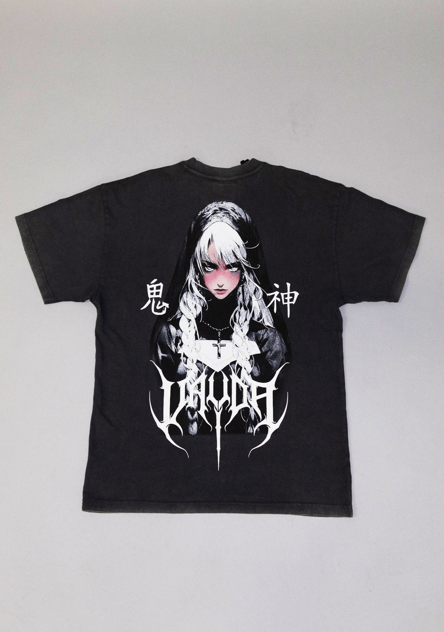 DARK CONVENT OVERSIZED TEE VINTAGE BLACK