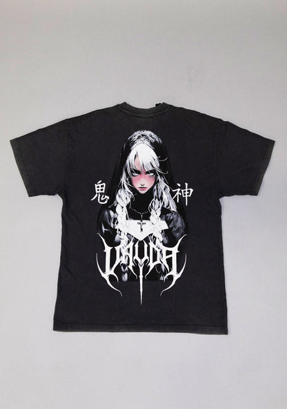 DARK CONVENT OVERSIZED TEE VINTAGE BLACK