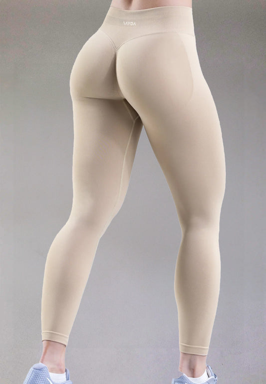 DIVIDE ESSENTIAL LEGGINGS FEATHER BEIGE